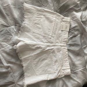 High Rise Denim Shorts